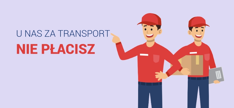 W sklep.pallas.pl bez względu ile kupisz, za transport nie płacisz
